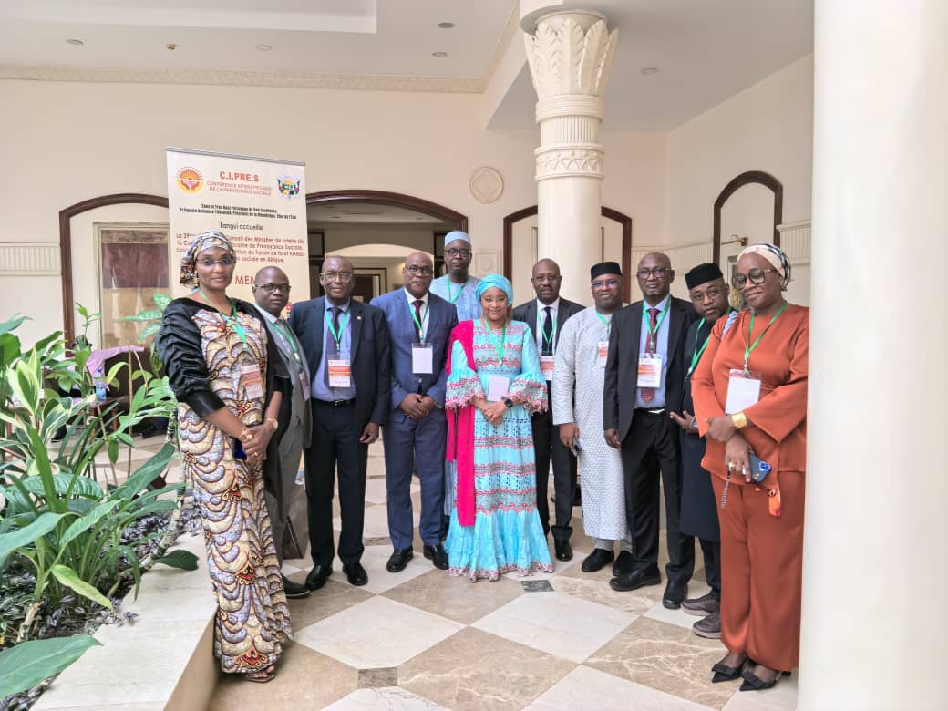 Forum de haut niveau sur la protection sociale à Bangui : Pour bâtir une résilience, une stabilité et une croissance durable dans les pays membres de la CIPRES.